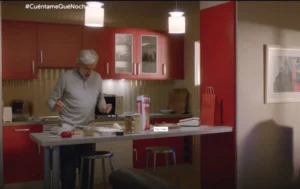 INKO Cocinas - Cocina moderna con muebles rojos y una isla funcional, acabados premium y diseño a medida en Málaga.